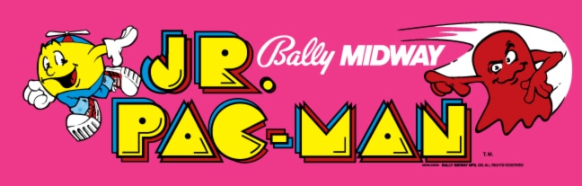 Jr Pacman Arcade Marquee Pac-man 